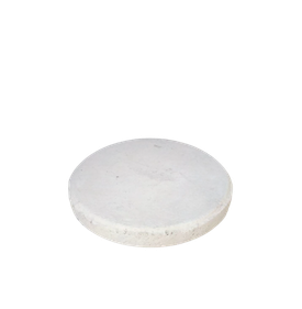 pastelón circular hormigón gris 30cm